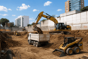 Qué máquina necesitas para excavar un terreno realmente